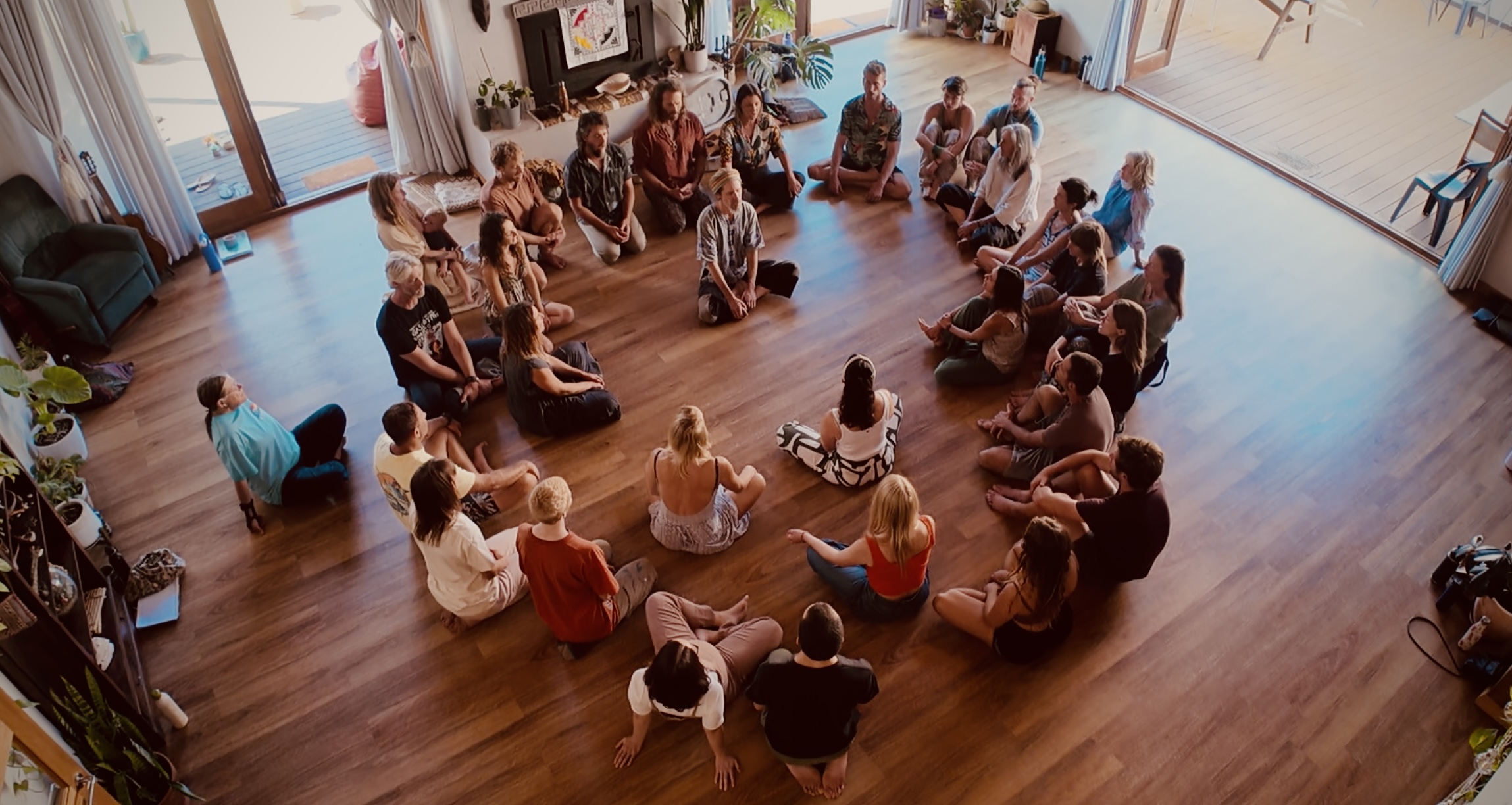 Workshop participants gathered with Murray Kyle